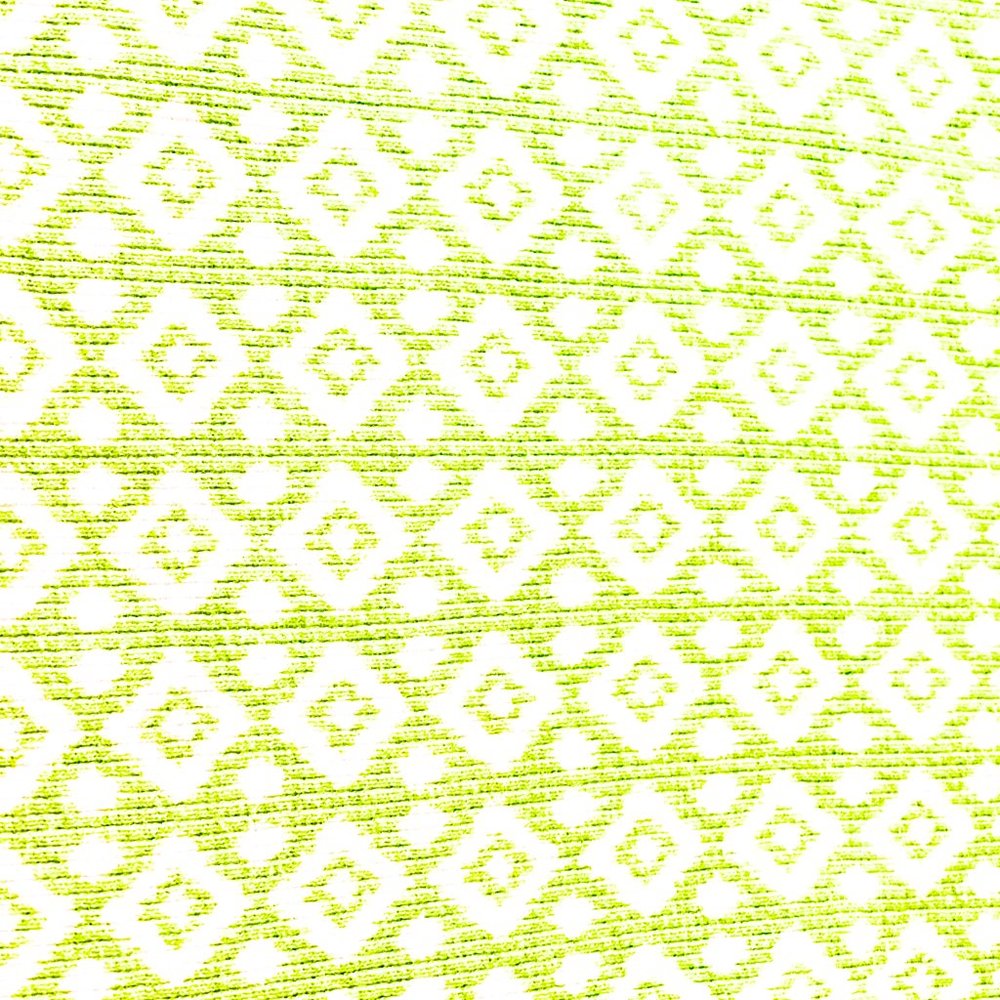 Tank Top [ Green ribbed ] Diamond Pattern - Picture 2 of 2